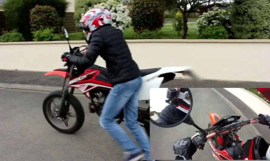 Comment démarrer un scooter à la poussette?